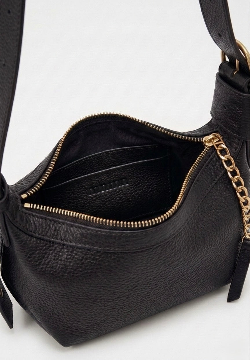 Rimal Crossbody Mini Bag - Black