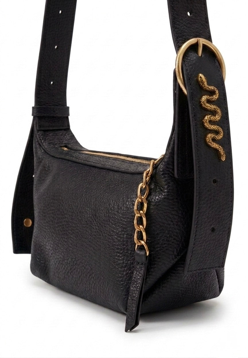Rimal Crossbody Mini Bag - Black